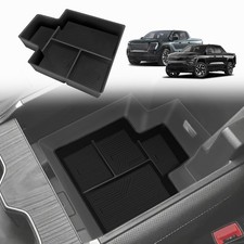 BestEvMod Center Console Organizer Tray Compatible with Chevrolet Silverado E...
