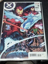 X-Men #23 (Marvel, 2023) 1:25 Nick Bradshaw Iron Man Variant **Brand New**