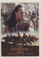 2002 Inkworks The Scorpion King Promos Dwayne Johnson #SKP-UK 1i8