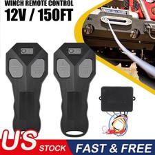 Wireless Winch Remote Control Kit For Jeep Truck Atv Suv 12v Switch Handsset Usa Wireless Winch Remote Control Kit For Jeep Truck Atv Suv 12v Switch Handsset Usa