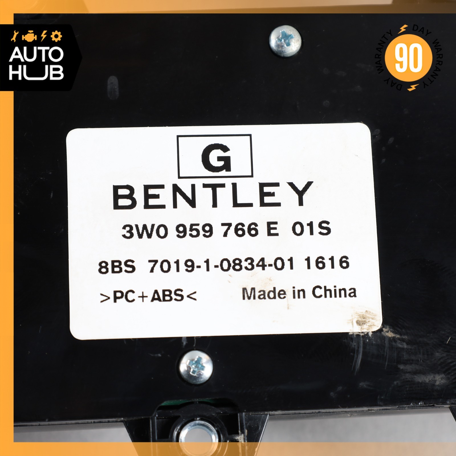 03-18 Bentley Continental GTC GT Front Right Seat Control Memory Switch OEM