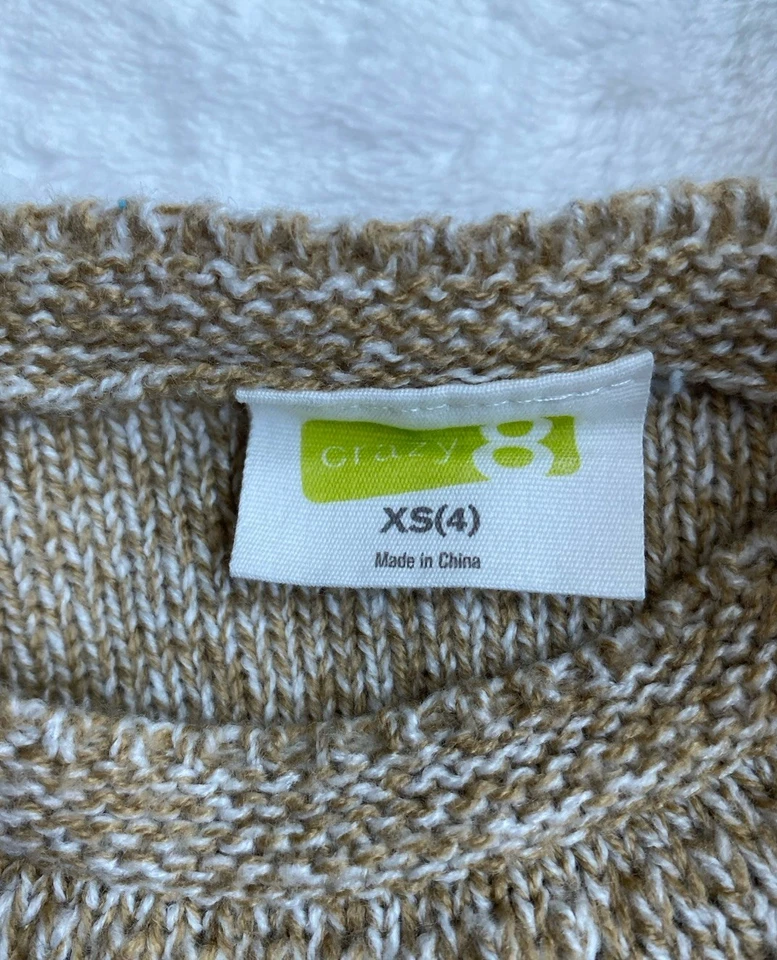 Vestido Crazy 8 Marrón Tejido 4 Foto 4 de 4