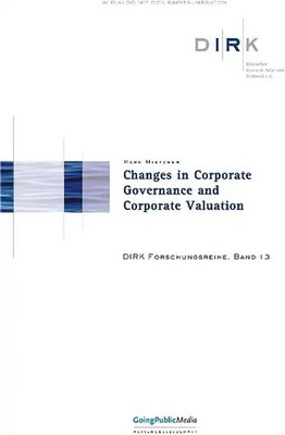 Changes in Corporate Governance and Corporate Valuation