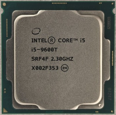 9th Gen Intel Core i5-9600T 2.30GHz 6-Core 9MB LGA1151 Desktop CPU SRF4H