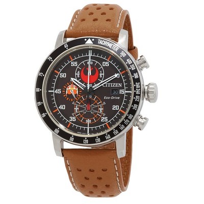 Citizen Rebel Pilot Chronograph Black Dial Men's Watch CA0761-06W