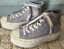 Converse CTAS Hi Pastel Gradient 2X Lift Platform Women's Sz 6 Sneakers A00558C