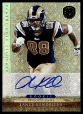 2011 PANINI GOLD STANDARD LANCE KENDRICKS 206 MINT RC AUTOGRAPH 121/499 RAMS