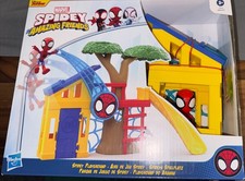 Marvel Spidey Amazing Friends Playground Playset Hasbro Disney Junior Toy New