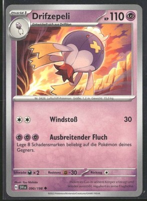 Scarlet & Violet Paldea Evolved Drifzepeli #090/198 DE
