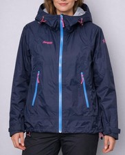 Bergans Jacke Damen Gr.S DE 36 Sky wasserdichte Shelljacke Navy Blau 155496