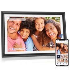 10.1 inch WiFi Digital Picture Frame, Touch Screen Smart Digital Photo Frame ...