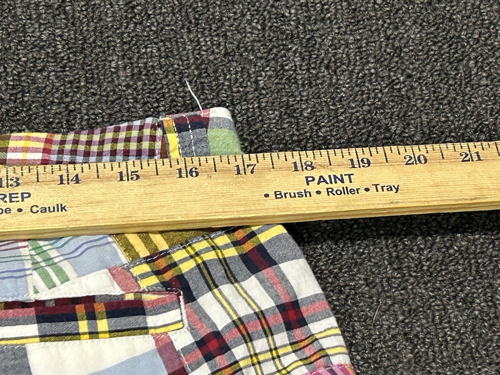 J Crew Patchwork Capri Length Colorful Pants Size… - image 14