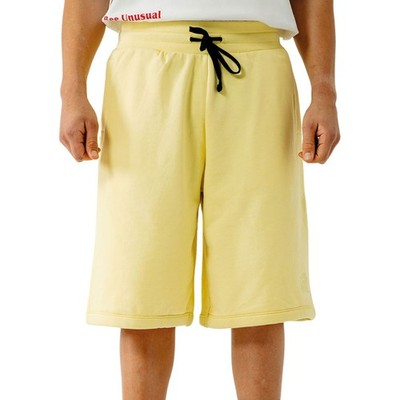 BEE UNUSUAL FXXXING UNUSUAL FT SHORTS YELLOW