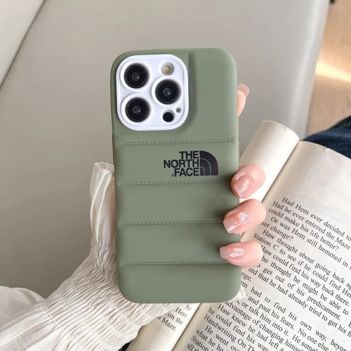 THENORTHFACE Down jacket phone case suitable for iPhone 15 Pro all inclusive* - Picture 16 of 37