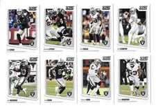 2018 SCORE FOOTBALL OAKLAND RAIDERS TEAM SET (13) CARR,COOPER,LYNCH,MACK,RC'S 