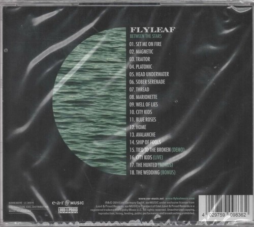 Flyleaf Between The Stars CD NEU RAR Set Me On Fire Magnetic Traitor Platonic - Bild 2 von 2
