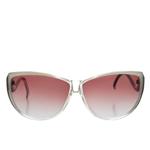 Vintage 1950s Cat Eye Sunglasses France Rhinestone Pearl  display picture 1