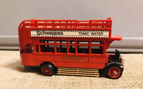 MATCHBOX MODELS OF YESTERYEAR 1:72 SCALE 1922 AEC OMNIBUS GENERAL SCHWEPPES Y-23 - Picture 2 of 6