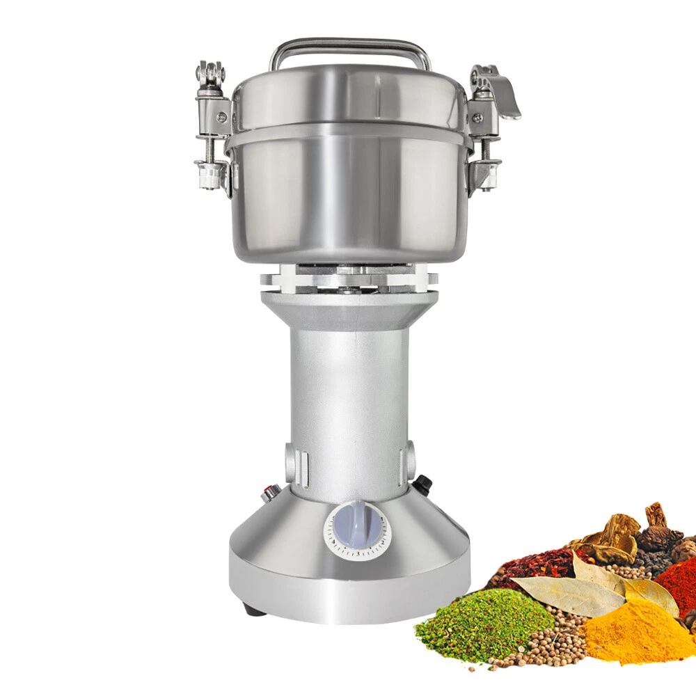 Grain Mill Commercial | Electric Wheat Grinder | 350g | Spices and Herbs | 110V