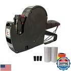 Bizxdev 1 Line Price Gun Retail Tagging Kit with 4000 White 400 Red 400 Yello