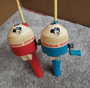 mickey mouse fishing pole