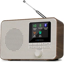 IR1 Portable Wifi Internet Radio,Fm Digital Radio,Bluetooth Speaker,Dual Alarms
