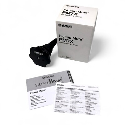 YAMAHA SILENT Brass Pickup Mute PM-7X Trumpet / Cornet | eBay
