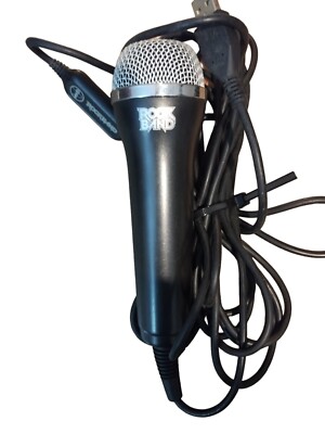 Logitech RockBand Microphone USB / For Xbox 360/ PS3/ Wii/Used.