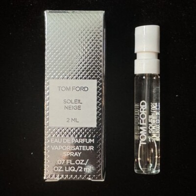 Tom Ford SOLIEL NEIGE Eau De Parfum Spray 0.07 oz / 2 ml Sample NEW IN BOX