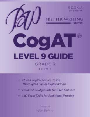 CogAT Level 9 (Grade 3) Guide: Book A - Paperback By Suh, Won - VERY GOOD