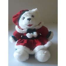 Holiday Christmas Stuffed Bear