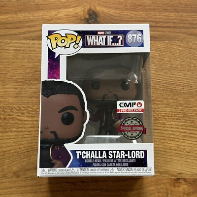 Funko POP Marvel #876 - What If: T'Challa Star-Lord - Special Edition - OVP
