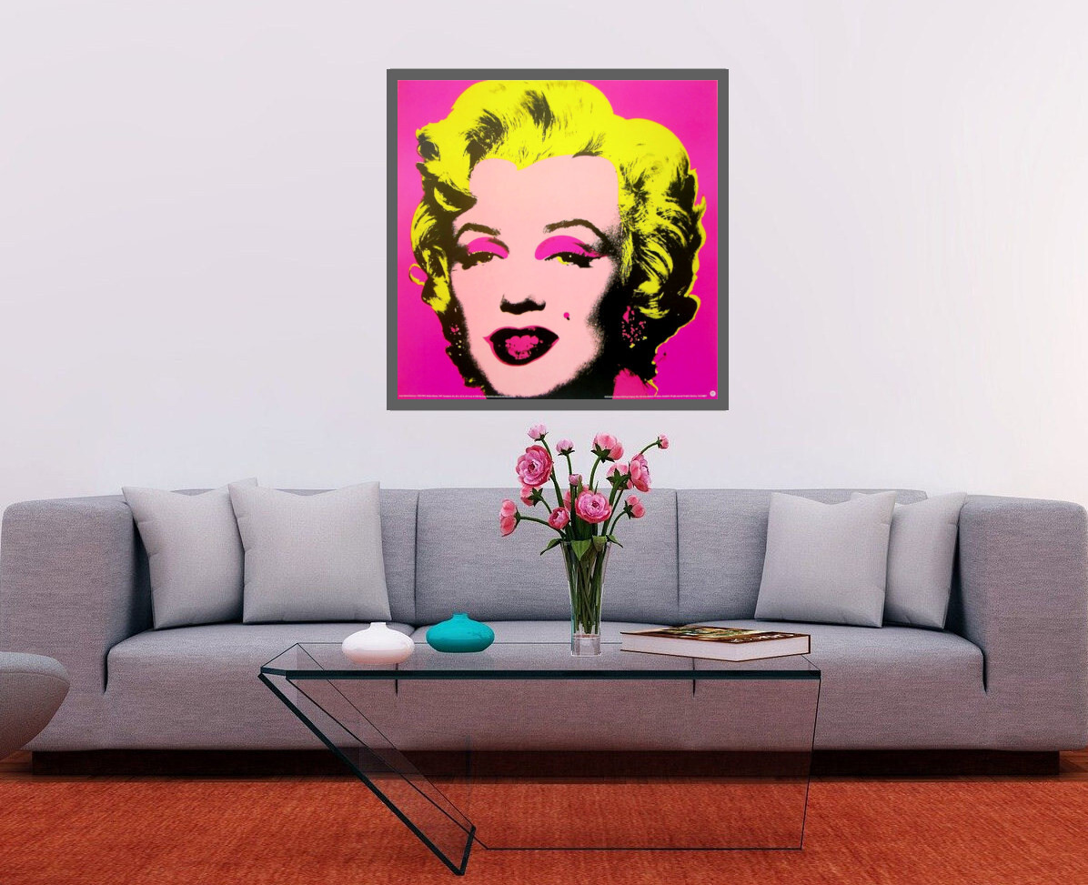 Andy WARHOL Marilyn Monroe Pink 1993 Offset Lithograph Print