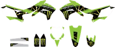 D'COR Monster Energy Slash Graphics Kit 20-20-135