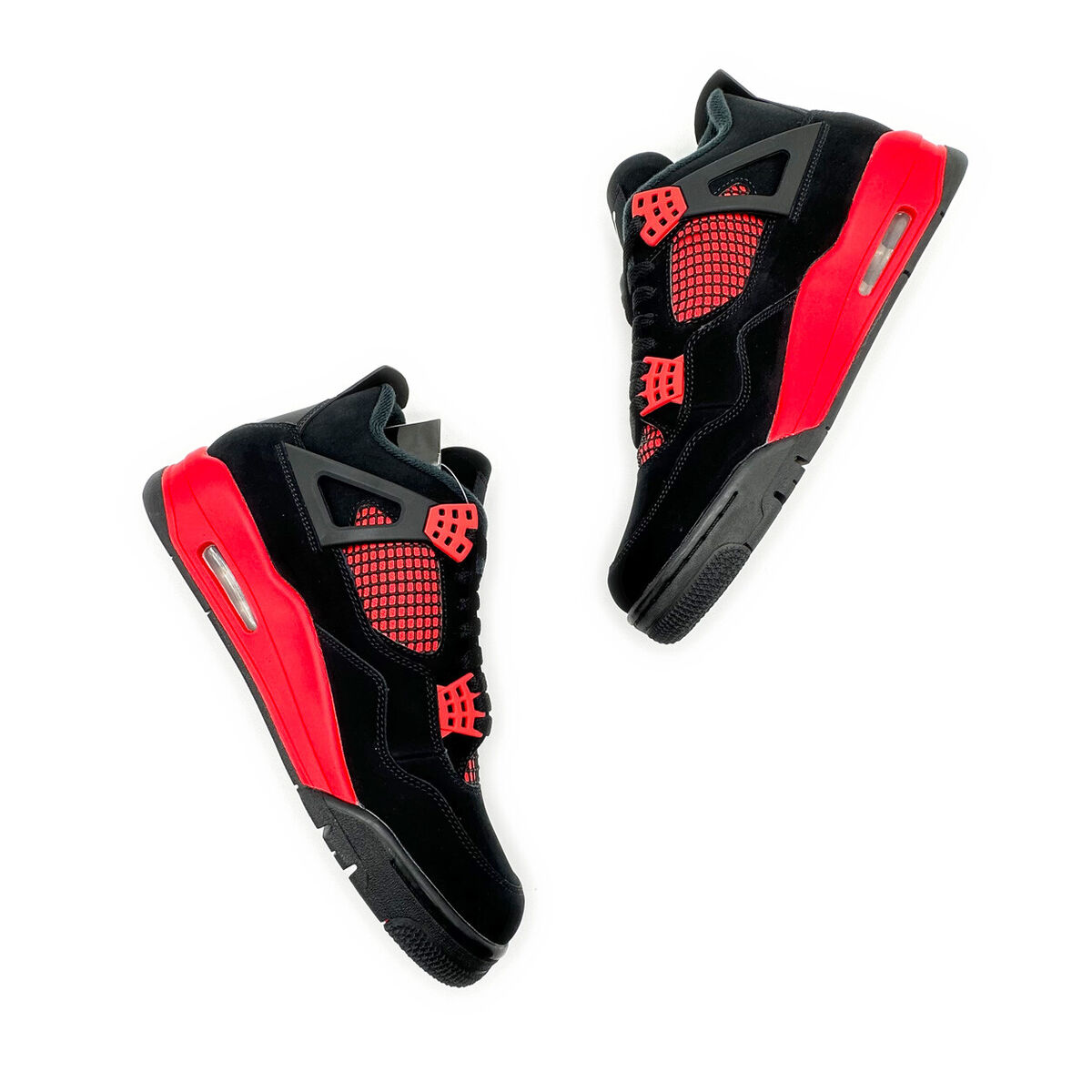 CT8527-016 Nike Jordan 4 Red Thunder Crimson Black