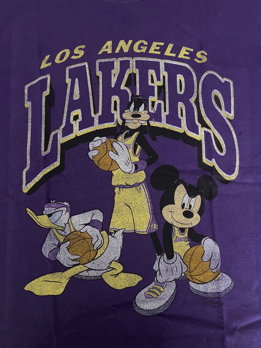 Disney Mickey Squad Los Angeles Lakers T-shirt - Listentee