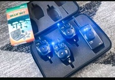 Fox Micron RX Digital Blue Set 3+1 Wireless Bite Alarms Bite Alarms Carp Fishing