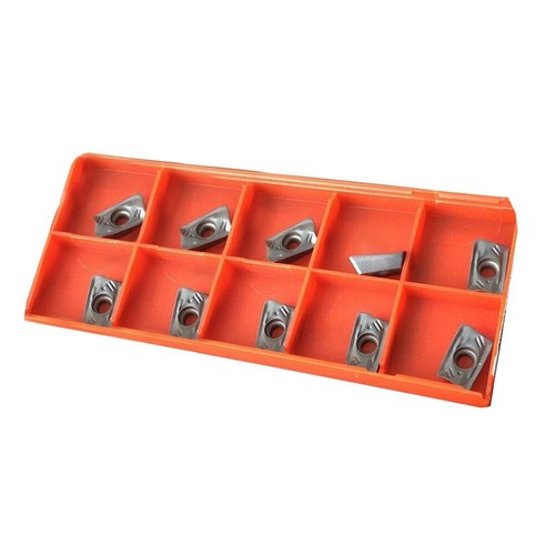 Lot De 20 Plaquettes De Fraisage Carbure R390-11T304M-PM1130 - Pour Usinage CNC De L'acier Et Autres Métaux Durs