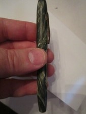 VINTAGE SPENCO KROMITE NIB FOUNTAIN PEN - GREEN - BBA-9