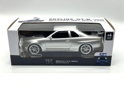 Nissan Skyline GT-R BNR34 Wet Tissue Case Licensed 2024 JDM ABS New Silver JP M
