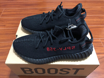 Adidas Yeezy Boost 350 V2 'Bred' Si US Men Size 8.5, 100 Adidas Yeezy Boost 350 V2 'Bred' Si US Men Size 8.5, 100