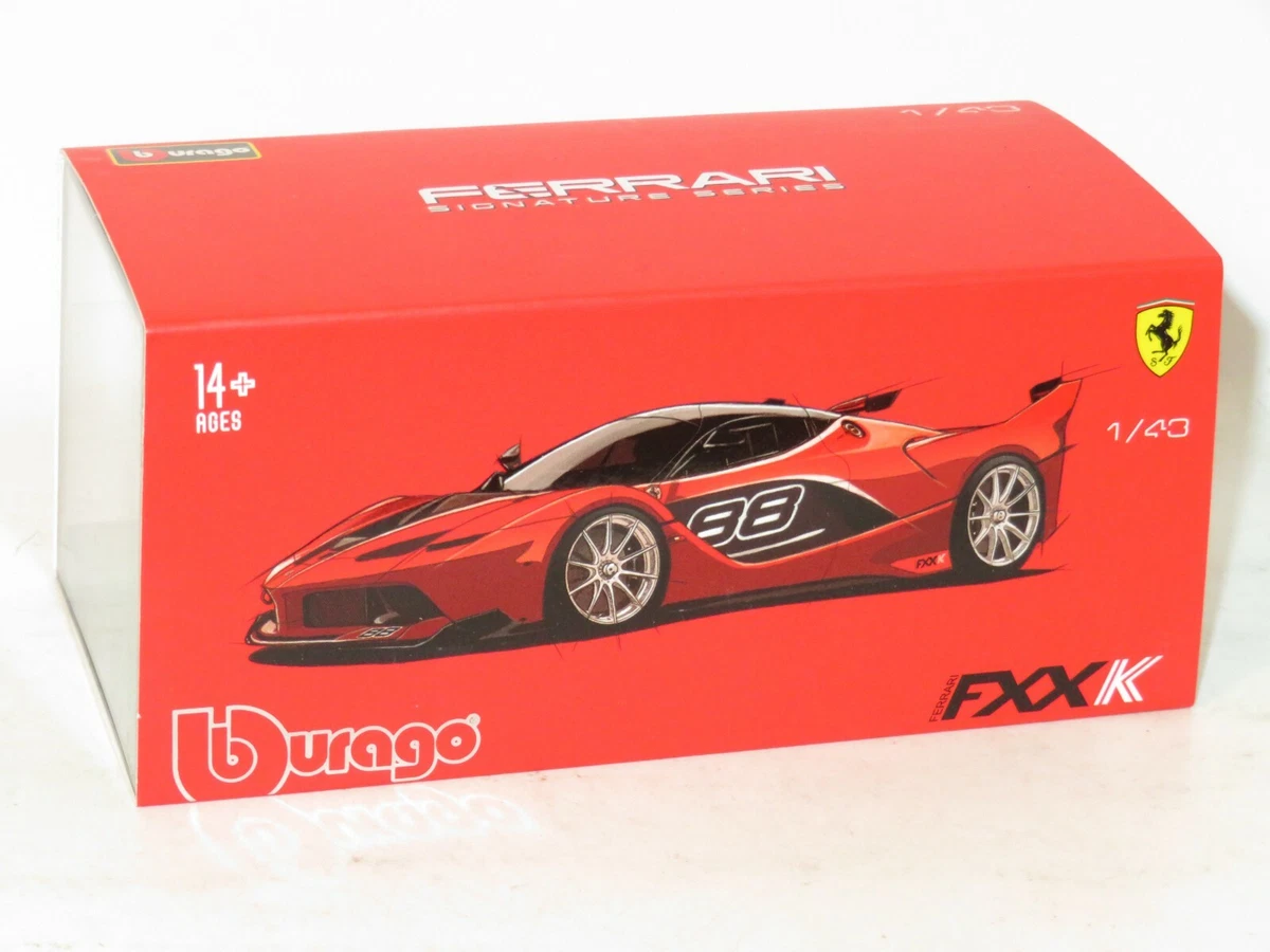 Ferrari fxx k evo bburago signature sale