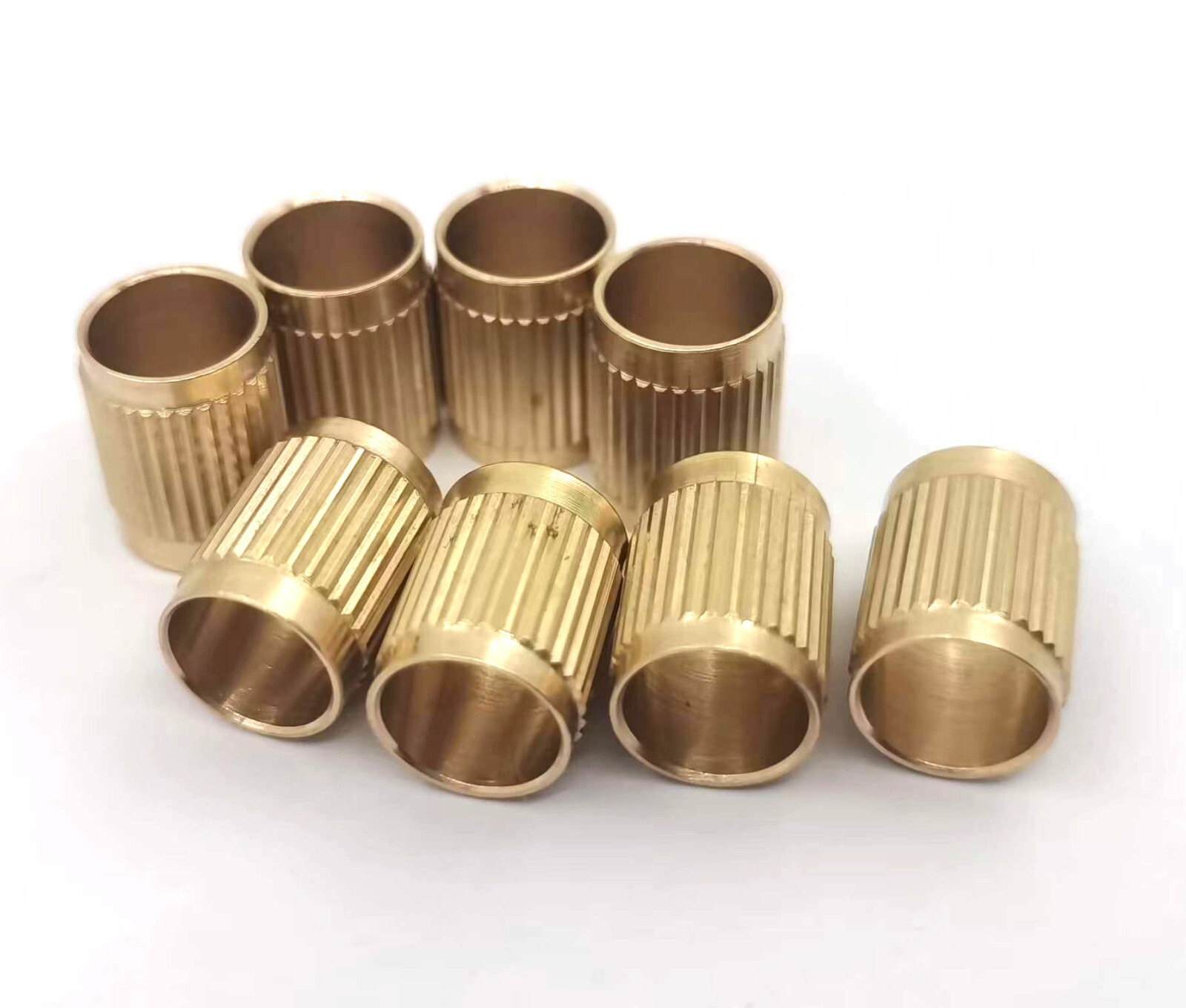 8 Pack Brass Throttle Bushing Shaft Repair Wear Carburetor Fits 5/16