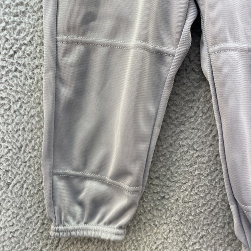 NWT Wilson Baseball Pants Gray Elastic Waist Size Small S Kids - Picture 4 of 18