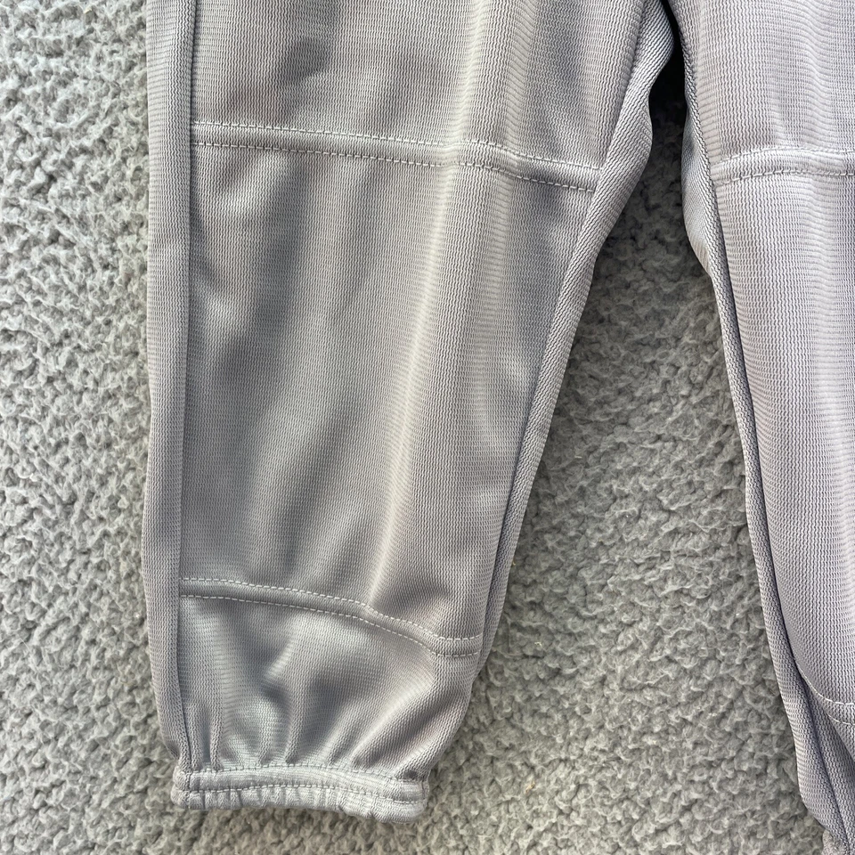 NWT Wilson Baseball Pants Gray Elastic Waist Size Small S Kids - Image 4 of 4