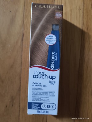 Clairol Root Touch-up Color Blending Gel Light Brown Semi-Permanent Hair Color 