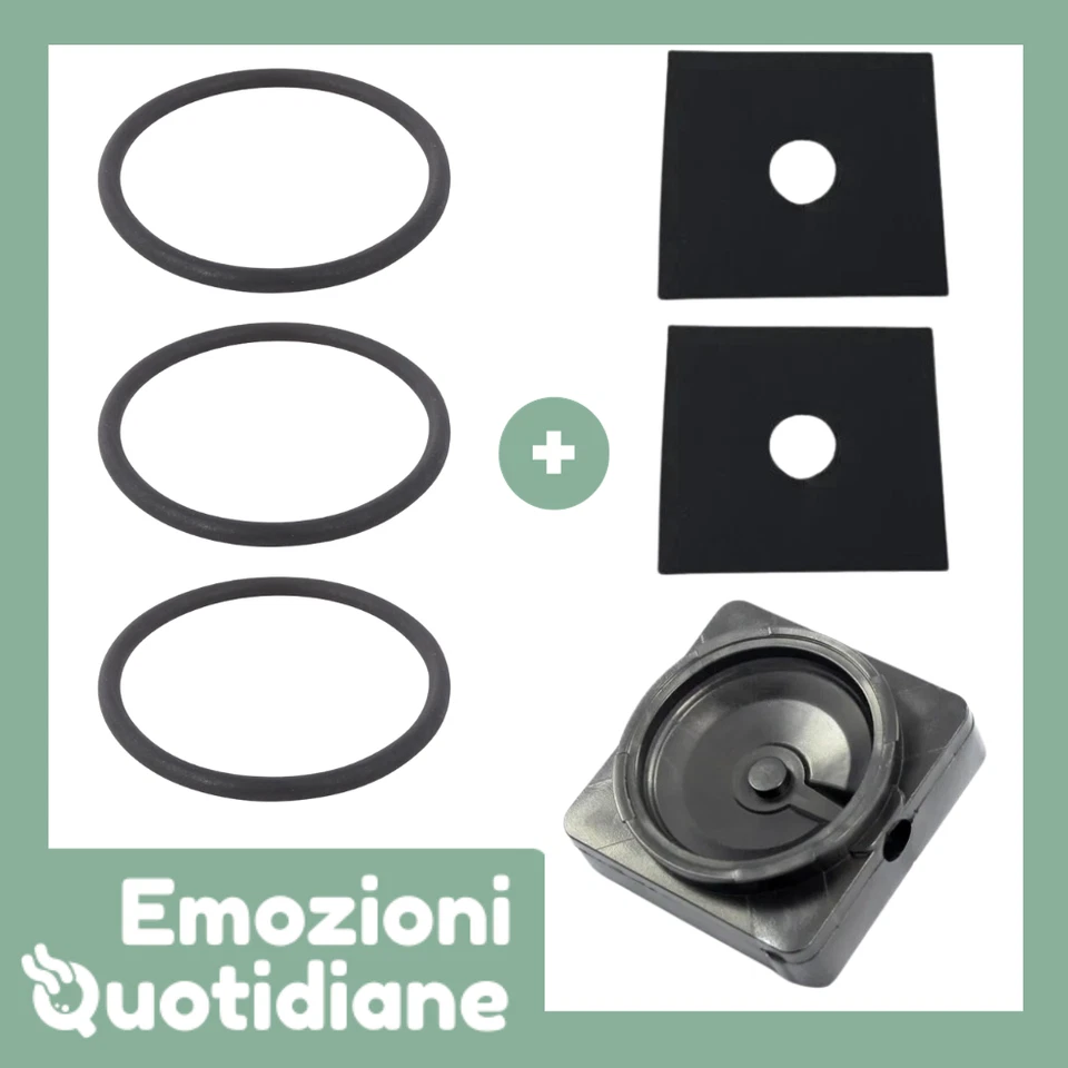 Ricambi Frog Didiesse Originali 3 guarnizioni viton 2 spessori 1 porta cialda