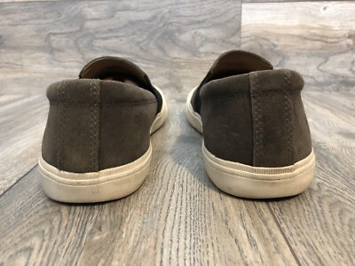 Frye Miller Slip On Mens Suede Shoes In Gray Size 10 | eBay