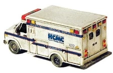GHQ Ambulance (Unpainted Metal Kit) - N Scale Model Railroad Vehicle - #51012