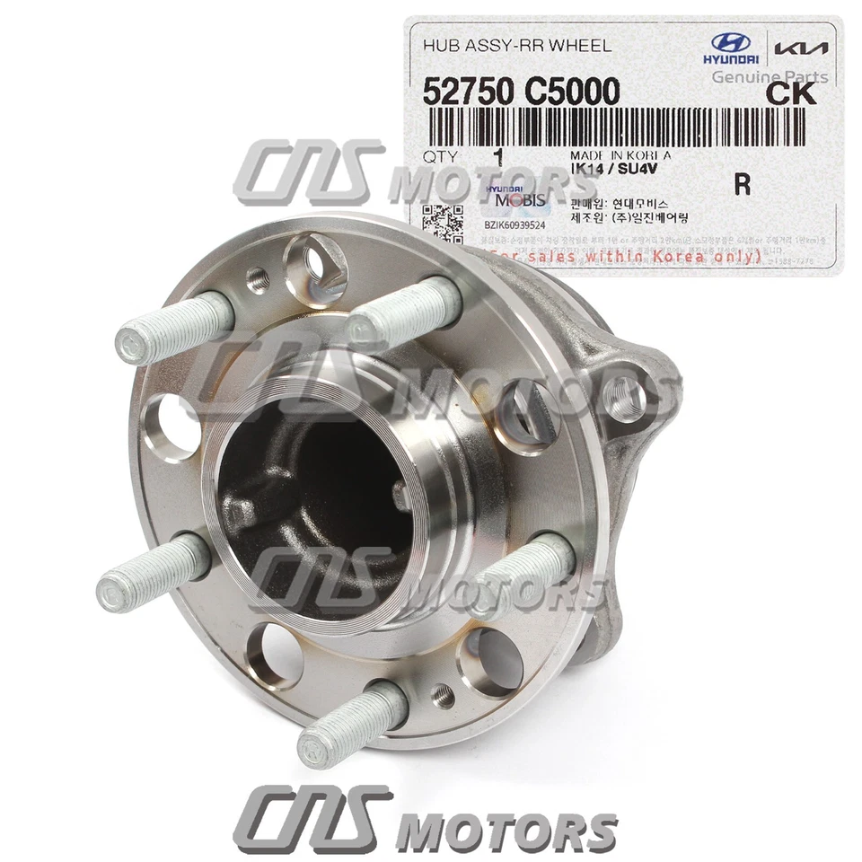 ⭐GENUINE⭐ 2016-2020 Kia Sorento FWD for REAR Wheel Hubs & Bearings 52750C5000 Foto 4 de 4